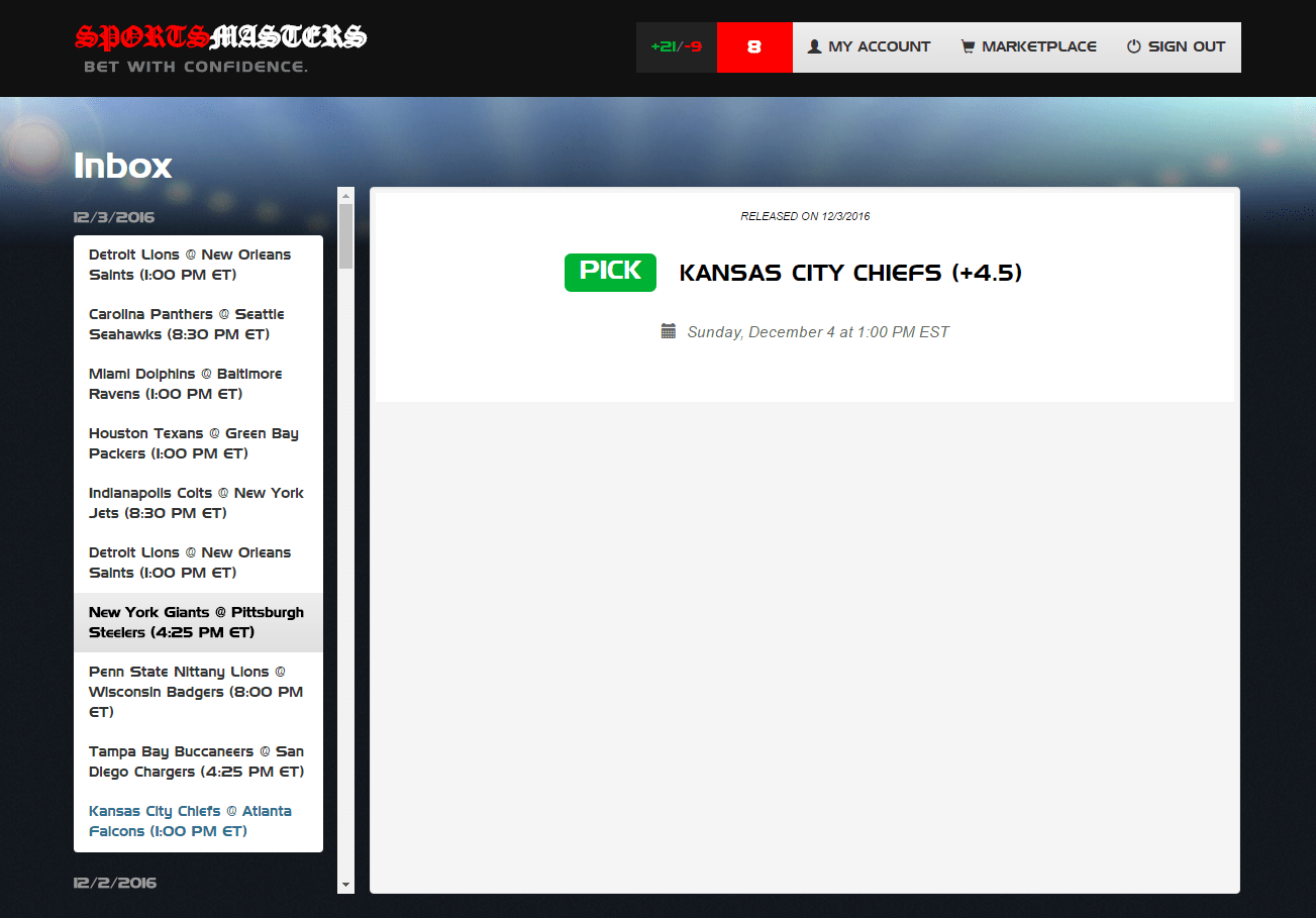 Marketplace Expert Sports Handicapping Service Sports Handicapping